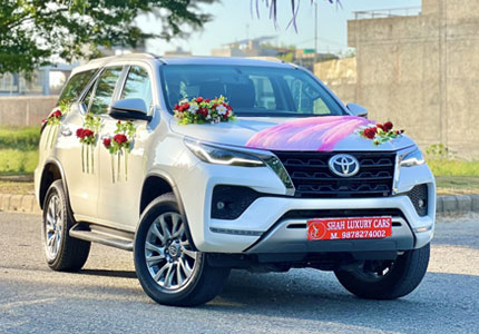 Fortuner Wedding Car