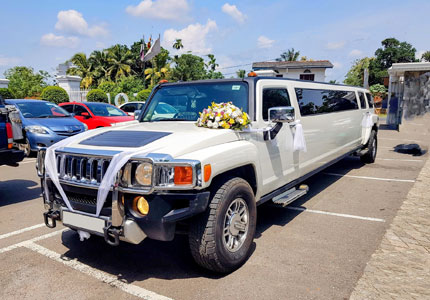 Hummer H2 Wedding Car