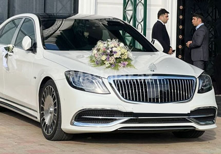 Mercedes Maybach Wedding Car